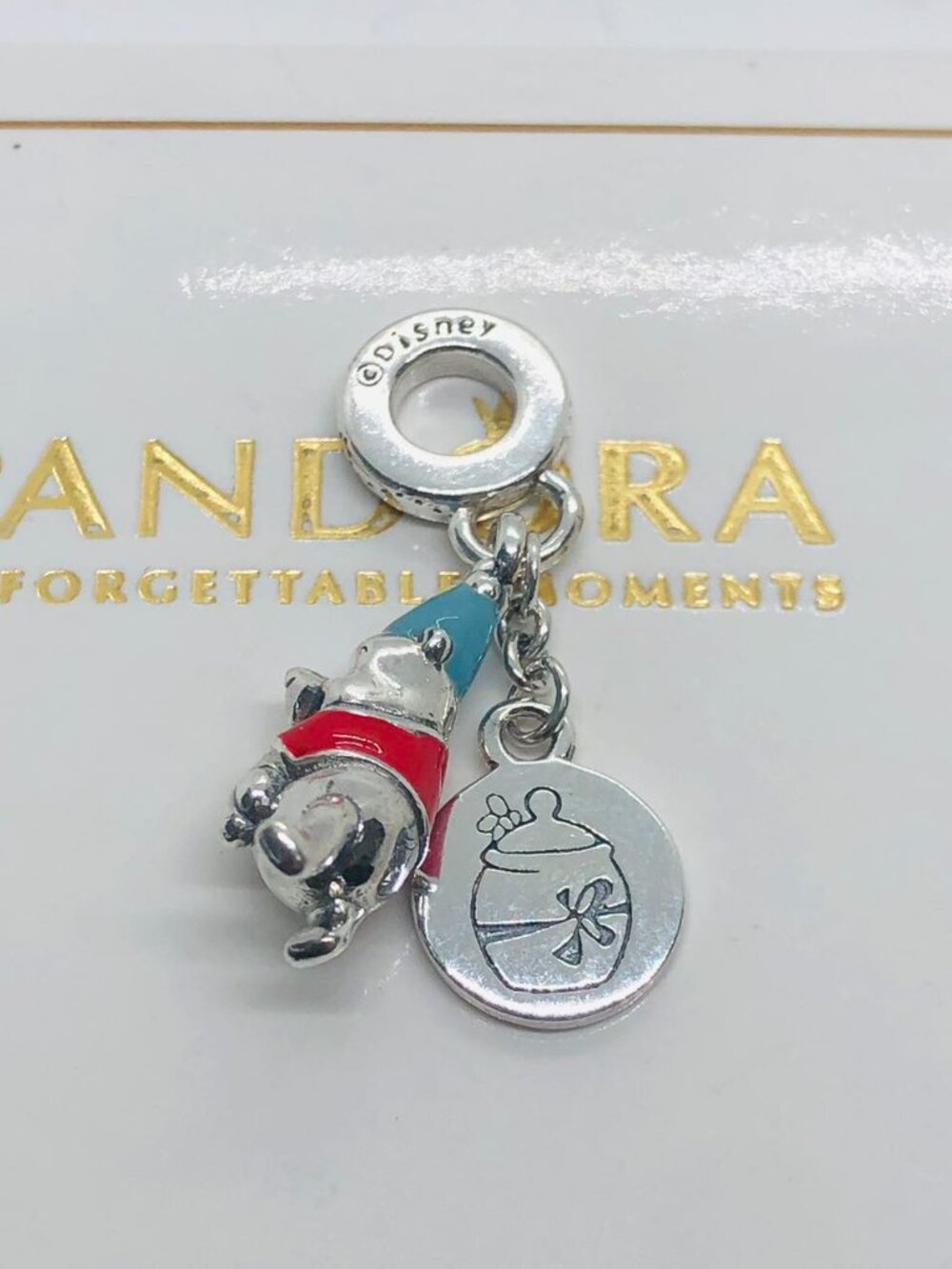 Pandora Disney Winnie the Pooh Birthday Dangle Charm